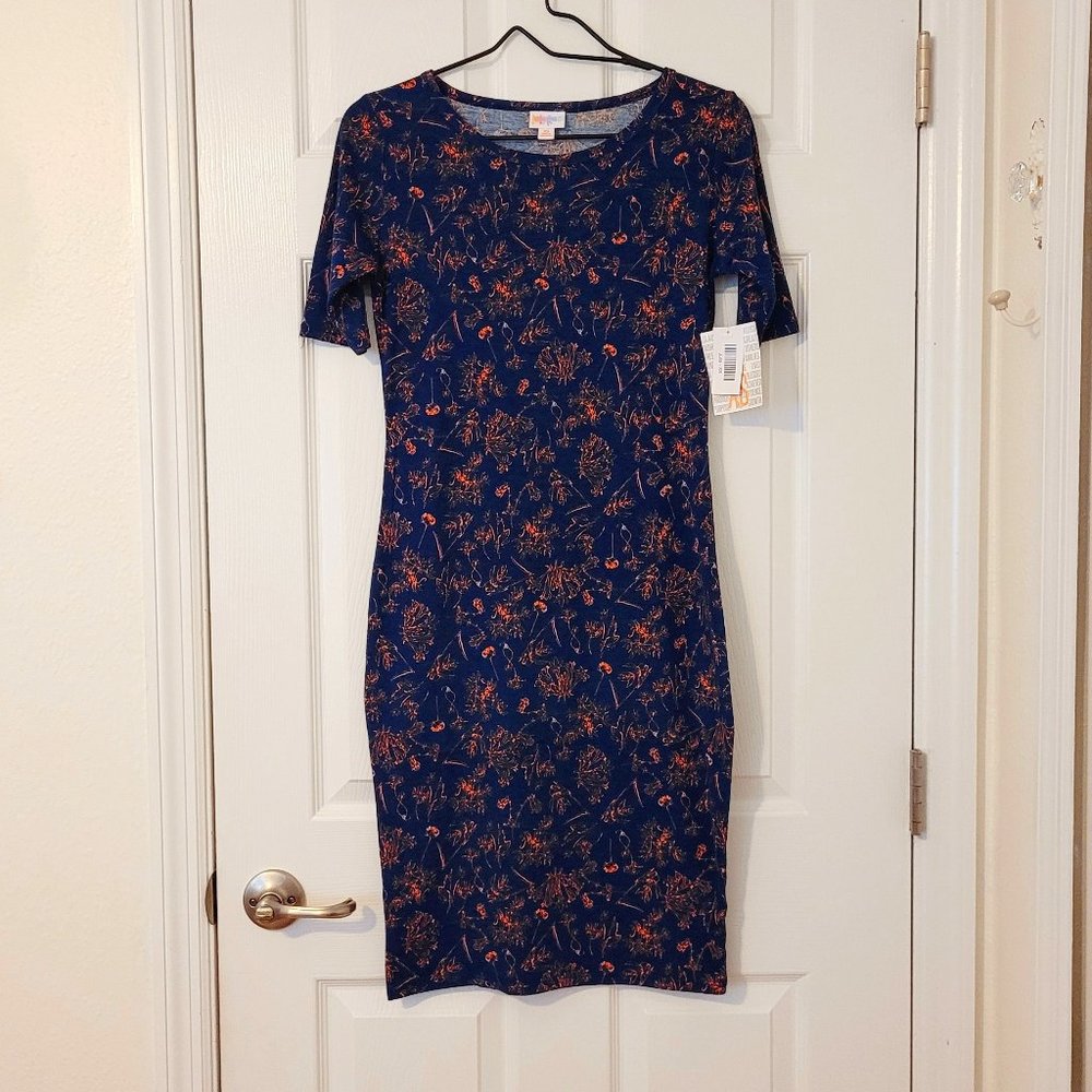 LuLaRoe Julia Dress Size XS